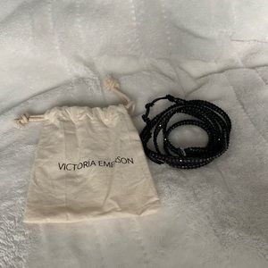 Victoria Emerson Never Worn Black Bracelet